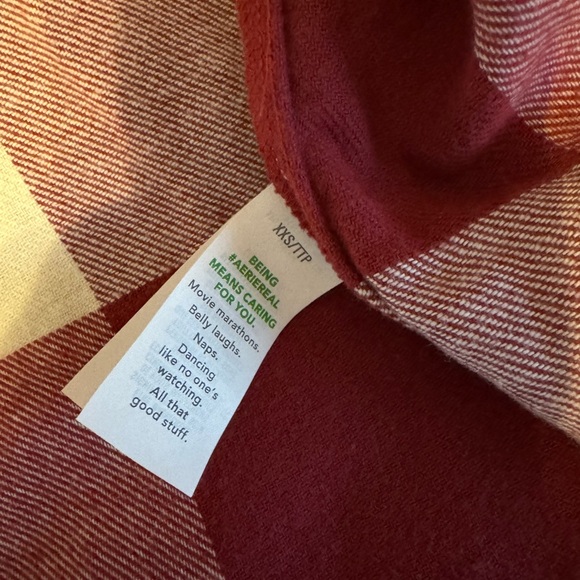 AERIE anytime fave flannel shirt - Picture 7 of 7